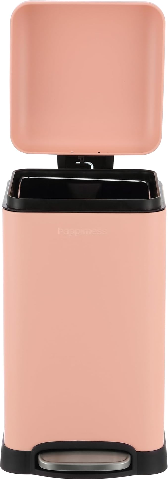 happimess HPM1012G Betty Retro Mini 3.2-Gallon Step-Open Trash Can, Fingerprint - Image 7