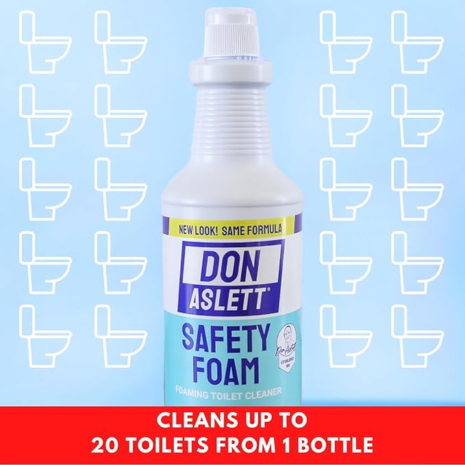 Don Aslett's Complete Toilet Cleaning Set | Includes 32 oz Toilet Cleaner - Image 4