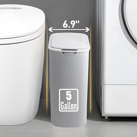 5 Gallon Motion Senor Bathroom Trash Can - Image 4
