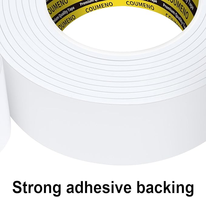 EVA Single-Sided Adhesive Foam Tape, Sealing Strip Foam Pad Sponge Tape Suitable - Image 3