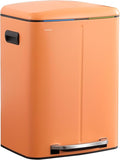 happimess HPM1005K Marco Rectangular 10.6-Gallon Double Bucket Trash Can by Happimess
