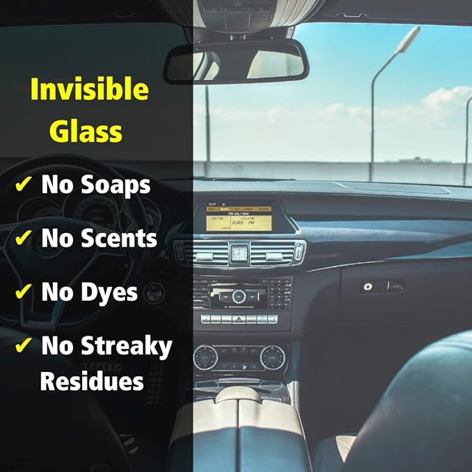 Invisible Glass 91164-6PK Premium Aerosol Glass and Window Cleaner - Image 5