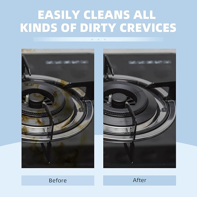 3Pcs Hard Bristle Crevice Cleaning Brush, Scrub Brush, Kitchen Sink Cleaning - Image 4