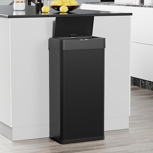 TLSUNNY 16 Gallon Motion Sensor Trash Can, Touchless Automatic Garbage Can - Image 8