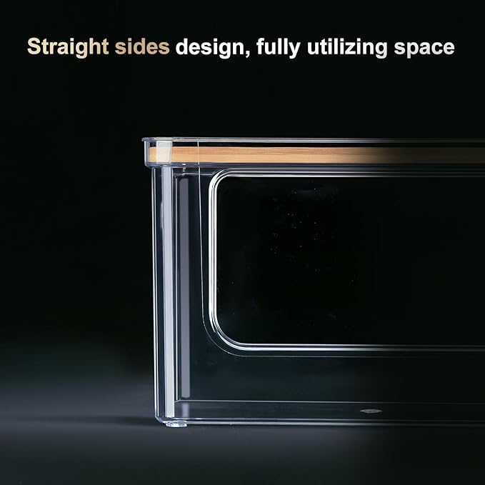 Hudgan Stackable Storage with Bamboo Top - Image 4