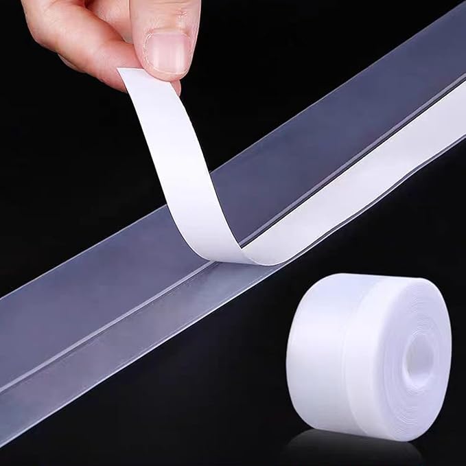 Upgraded 49.2FT Silicone Weather Stripping Door Seal, No Residue Glass Shower - Image 8