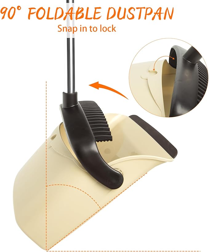 Broom and Dustpan Set, Dustpan Combo - Image 5