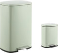 happimess HPM1006E Connor Rectangular 13-Gallon Trash Can by Happimess