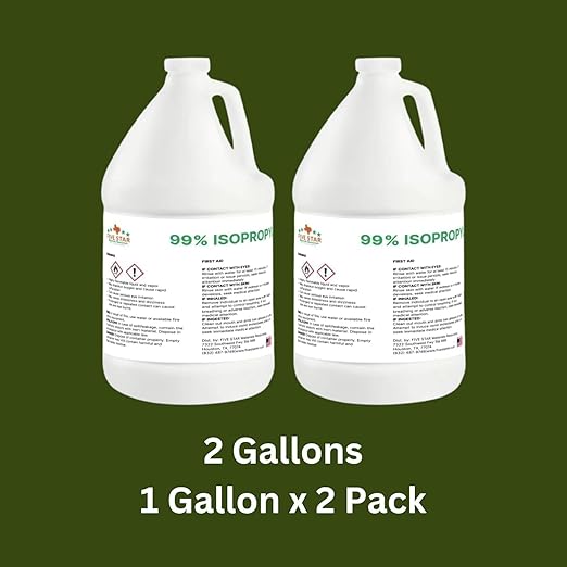 99% Pure Isopropyl Alcohol, 99 Percent IPA 1 Gallon, USP Grade, Made in The USA - Image 2