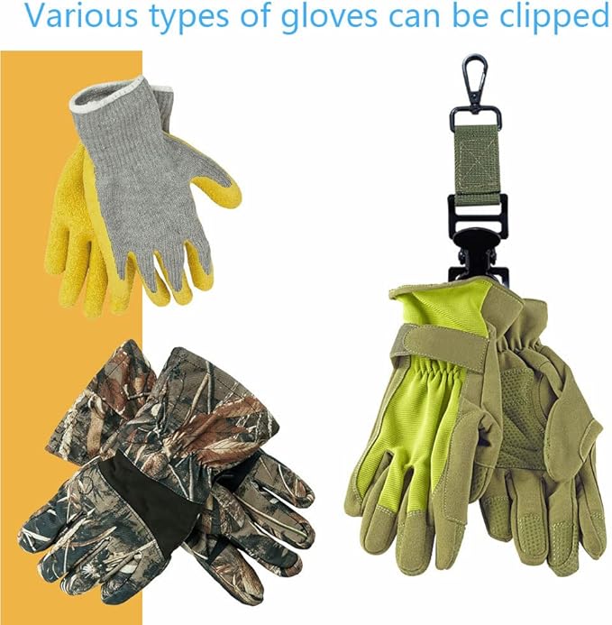 Glove Holder Clip Grabber for Work, Rescue Firefighter Turnout Gear - Image 3