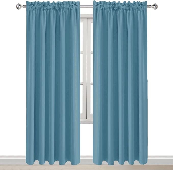 DWCN Blackout Curtains for Living Room Thermal Insulated, Energy Saving & Noise - Image 9