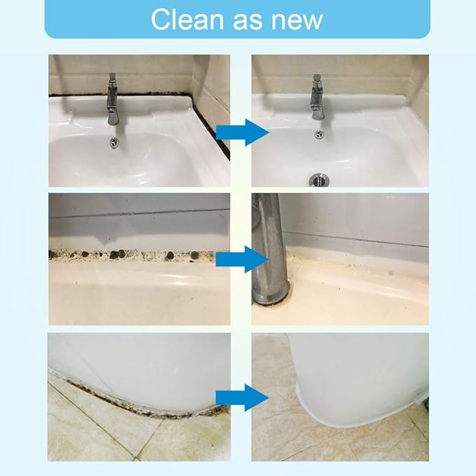 FOLLOWIN Mold and Mildew Bathroom Cleaner Gel 18oz, Household Stain Cleaner - Image 3