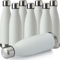 MEWAY 17oz Sport Water Bottle 8 Pack Vacuum Insulated Stainless Steel Sport by MEWAY
