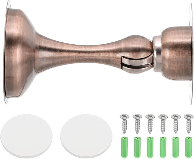 MECCANIXITY Magnetic Door Stoppers Stainless Steel Door Stops, Wall Floor by MECCANIXITY