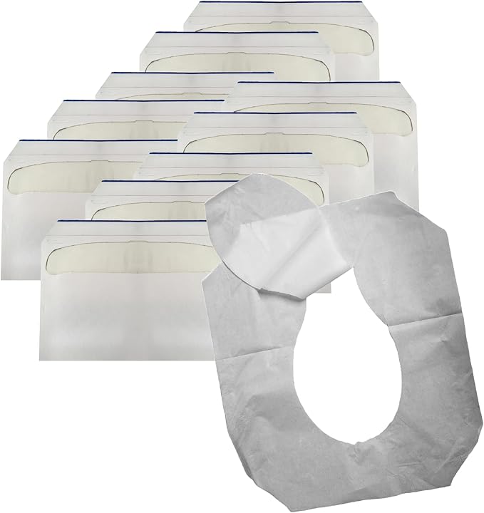 2500 Paper Toilet Seat Covers by Vakly