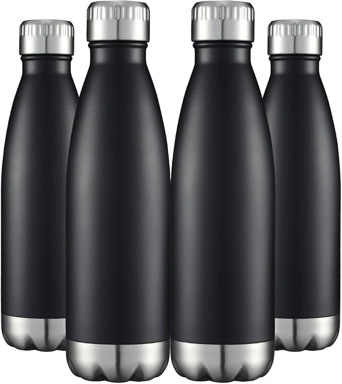 HASLE OUTFITTERS 17oz Stainless Steel Water Bottles Bulk, Vacuum Insulated by HASLEOUTFITTERS