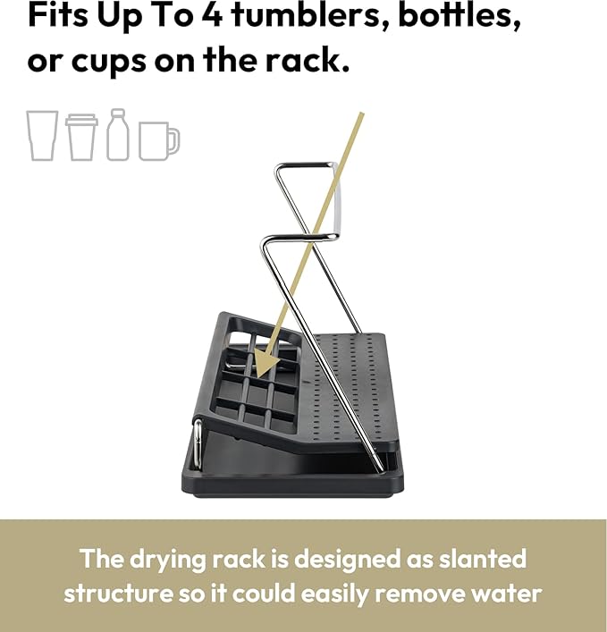 carrotez Bottle Drying Rack, Tumbler Rack - Image 6