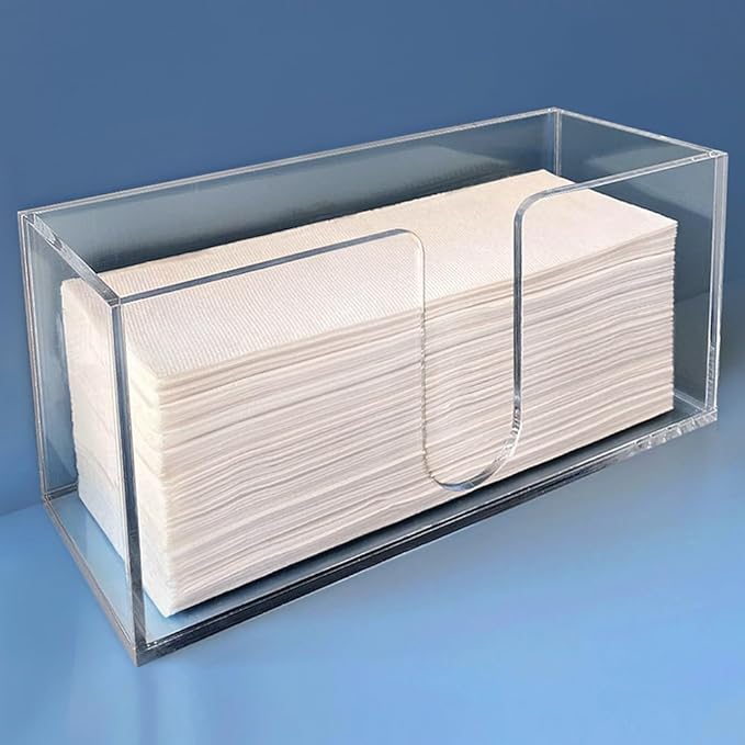Acrylic Paper Towel Holder Paper Towel Dispenser Countertop-Bathroom, Kitchen by Unknown