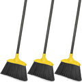 Kefanta 3 Pack Outdoor Broom Heavy-Duty Indoor Commercial Brooms 54 Inches by KeFanta