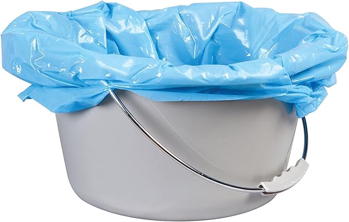 Carex Commode Liners, Toilet Seat Cover, Fits Most Commodes, Toilet Liners and - Image 10