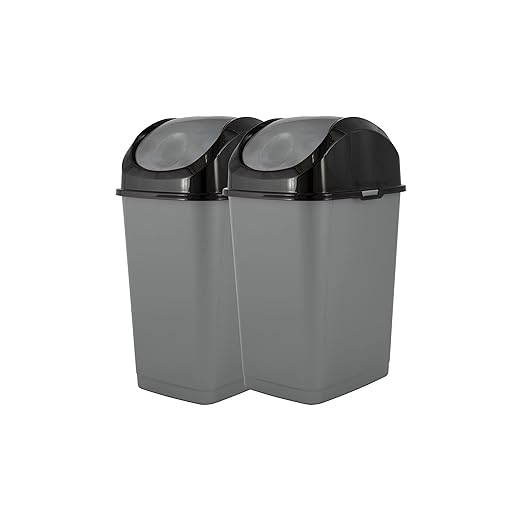 Superio Mini Plastic Trash Can by Superio