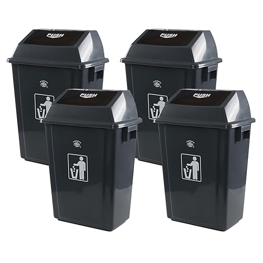 Readsky 13 Gallon Plastic Kitchen Trash Can by Readsky