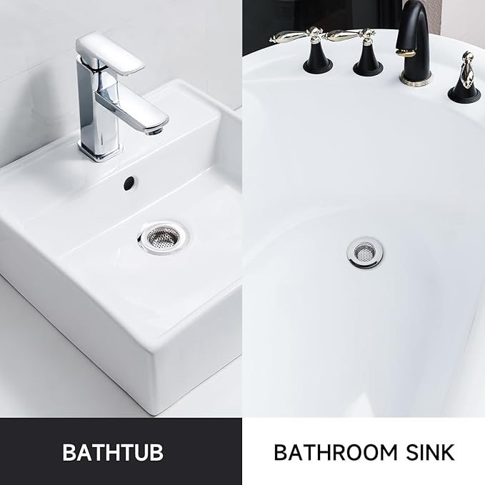 2PCS Bathtub Drain Strainer Cover - Image 4