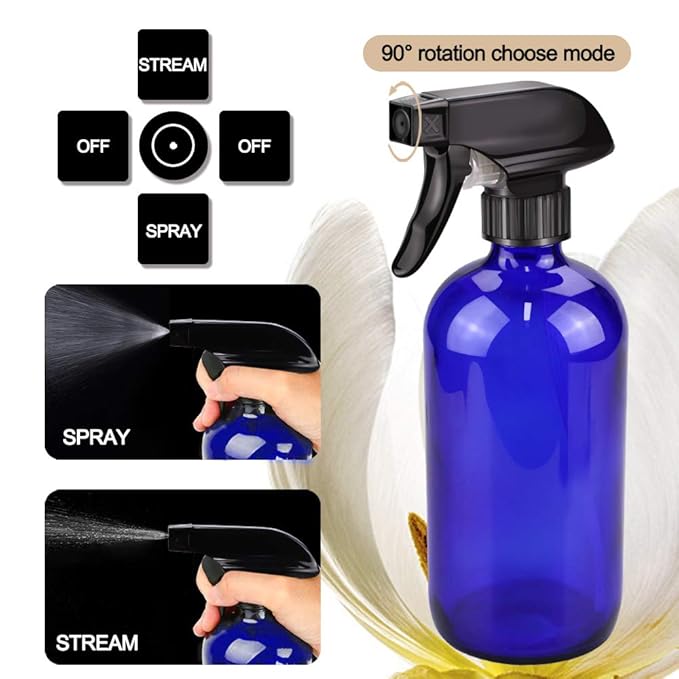 Glass Spray Bottle Kit×10, 9×10 ml Roller Bottles, Anti UV, Suitable - Image 2