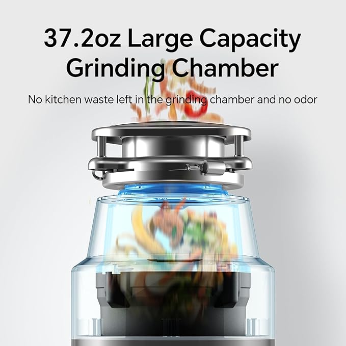 Upgraded 1/2 HP Garbage Disposal - Image 3