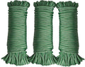 Diamond Braided Polypropylene Rope Nylon Rope Mix Thick Heavy Duty Ropes 5/32'' by GIAHAND