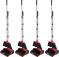 NACENA Broom and Dustpan Set, 52-in Long Adjustable Handle Broom Dustpan Combo by NACENA