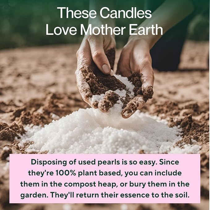 LILY LADUE Sand Candle Kit - 1Lb/16Oz Pearled Candles Sand and Wicks - Image 7