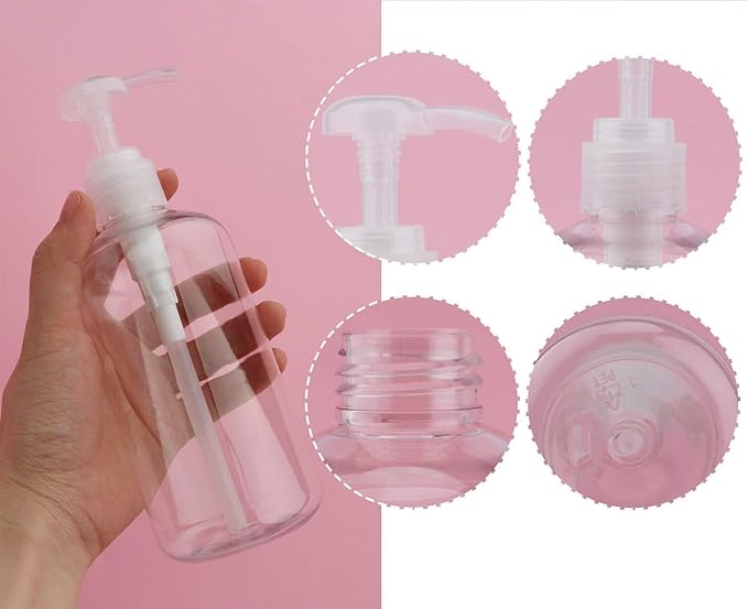 Yebeauty 16 Pack 10oz/300ml Pump Bottle Shampoo Pump Dispenser, Shampoo Bottles - Image 3
