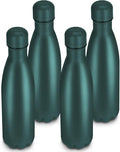 17oz Cola-Bottle Shaped Stainless Steel Leak-proof Water Bottle, Double Wall by Unknown