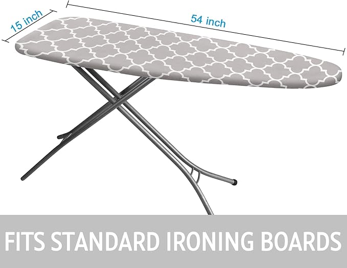 Ironing Board Cover and Pad 15x54 Inch Standard Ironing Board Cover - Image 2