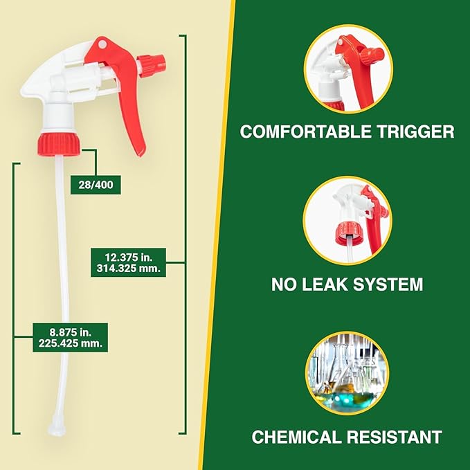 Heavy Duty 32oz Plastic Spray Bottles - Image 4