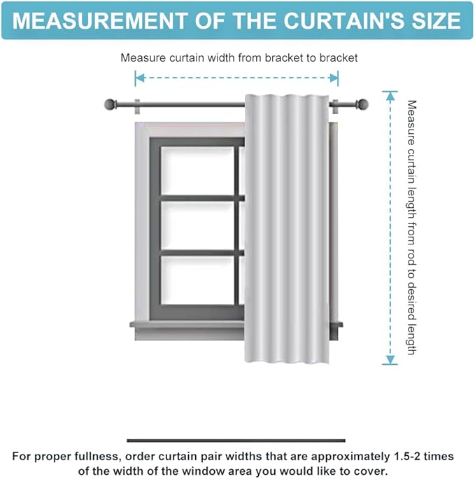 RYB HOME Window Curtains Blackout - Image 8