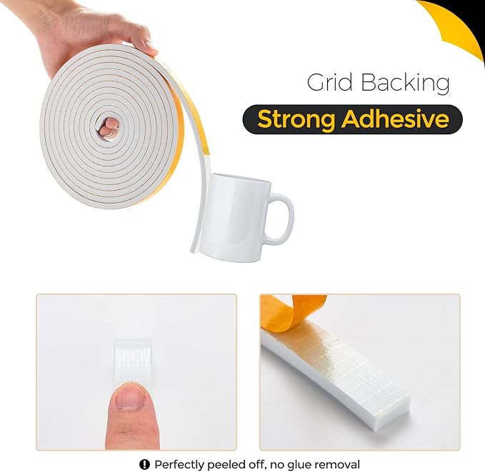 16.5 Feet Weather Stripping Door Seal, Window Insulation - Image 2