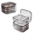 Retainer Case Denture Bath Case, Retainer Cleaner Case by AHYUEE