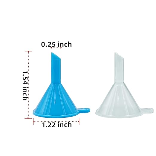 Tiny Small funnels for Filling Small Bottles Capsules Powder Mini Perfume Funnel - Image 4