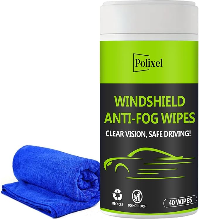 Glass Anti-Fog Wipes by POLIXEL