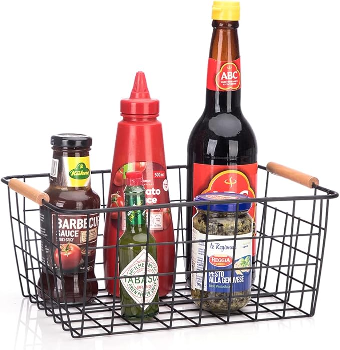 Metal Wire Food Storage Basket Organizer - Image 2