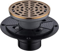 RANDOM Round Shower Drain SUS304 Stainless Steel Champagne Bronze Shower Drain by RANDOM