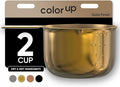 Color Up 2 Cup Measuring Cup, 480ml Gold Stainless Steel Metal Measuring Scoop by ColorUpCollection