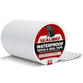 White RV Roof Sealant Tape, UV-Resistant, Weatherproof Patch by Unknown