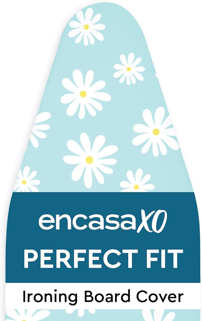 Encasa XO Ironing Board Cover and Pad 49"x18" by EncasaXO