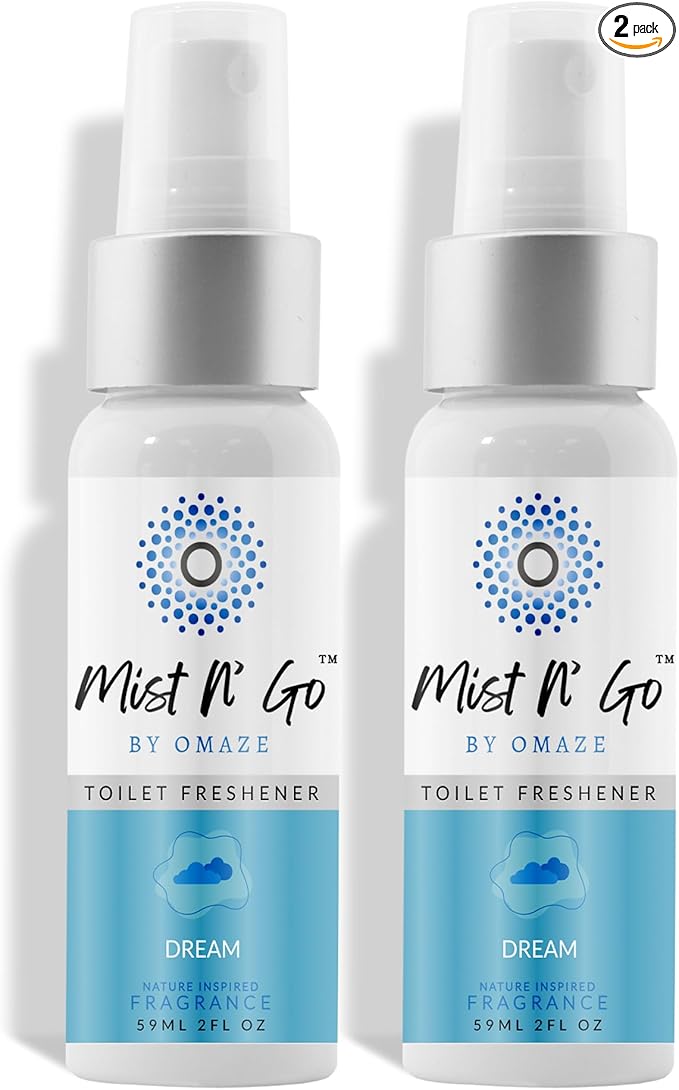 Mist N’ Go by Omaze Travel Bathroom Spray by MISTNGO