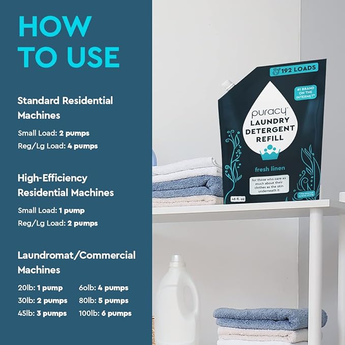 Puracy Laundry Detergent Refill - Image 3