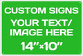 Personalized Aluminum Weatherproof Metal Signs by Repaly