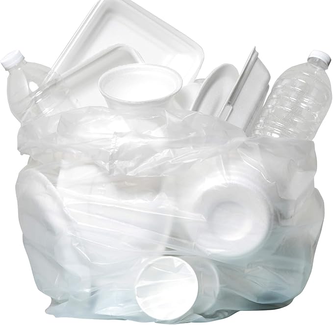 Aluf Plastics High Density Trash Bags, 30 Gallon, 10 Micron, - Image 3